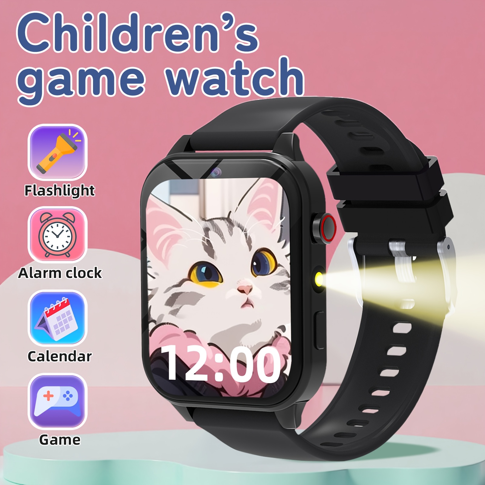 Photography Lighting Gel - 子供用スマート学習ウォッチ、教育ゲーム、カメラ、音楽プレーヤー付き - タッチスクリーンキッズタブレット（3歳以上）、歩数計付き