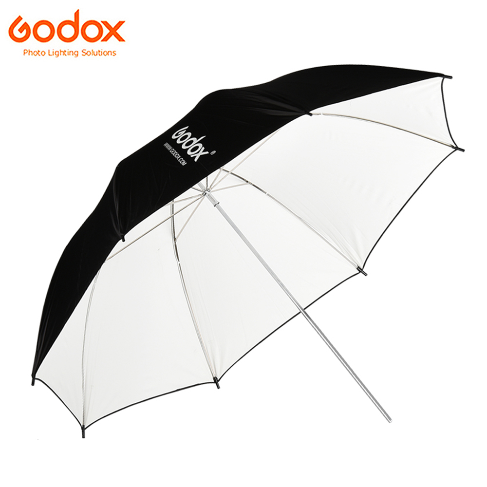 Godox Speedlite Flash - Godox-フォトスタジオソフトディフューザー,反射傘,カメラ写真,フラッシュ,スピードライト,黒,白,33インチ,83cm