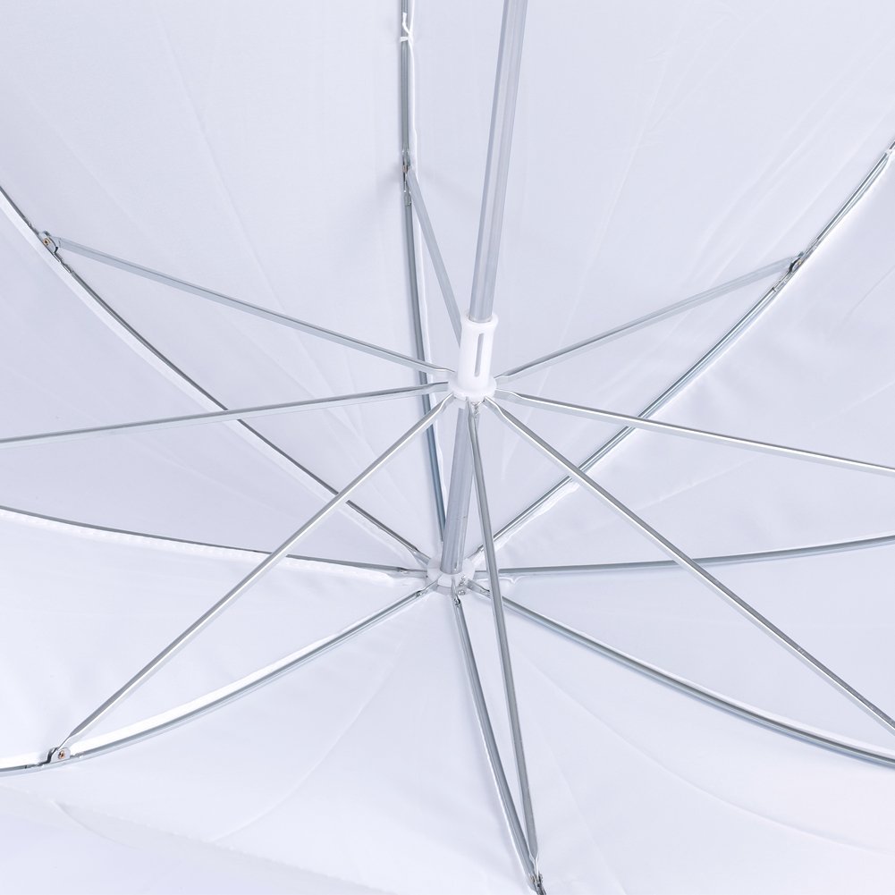 ポータブル20インチホワイトソフト＆ライトトランスルーセント - Photography Lighting Umbrella のレビューと価格