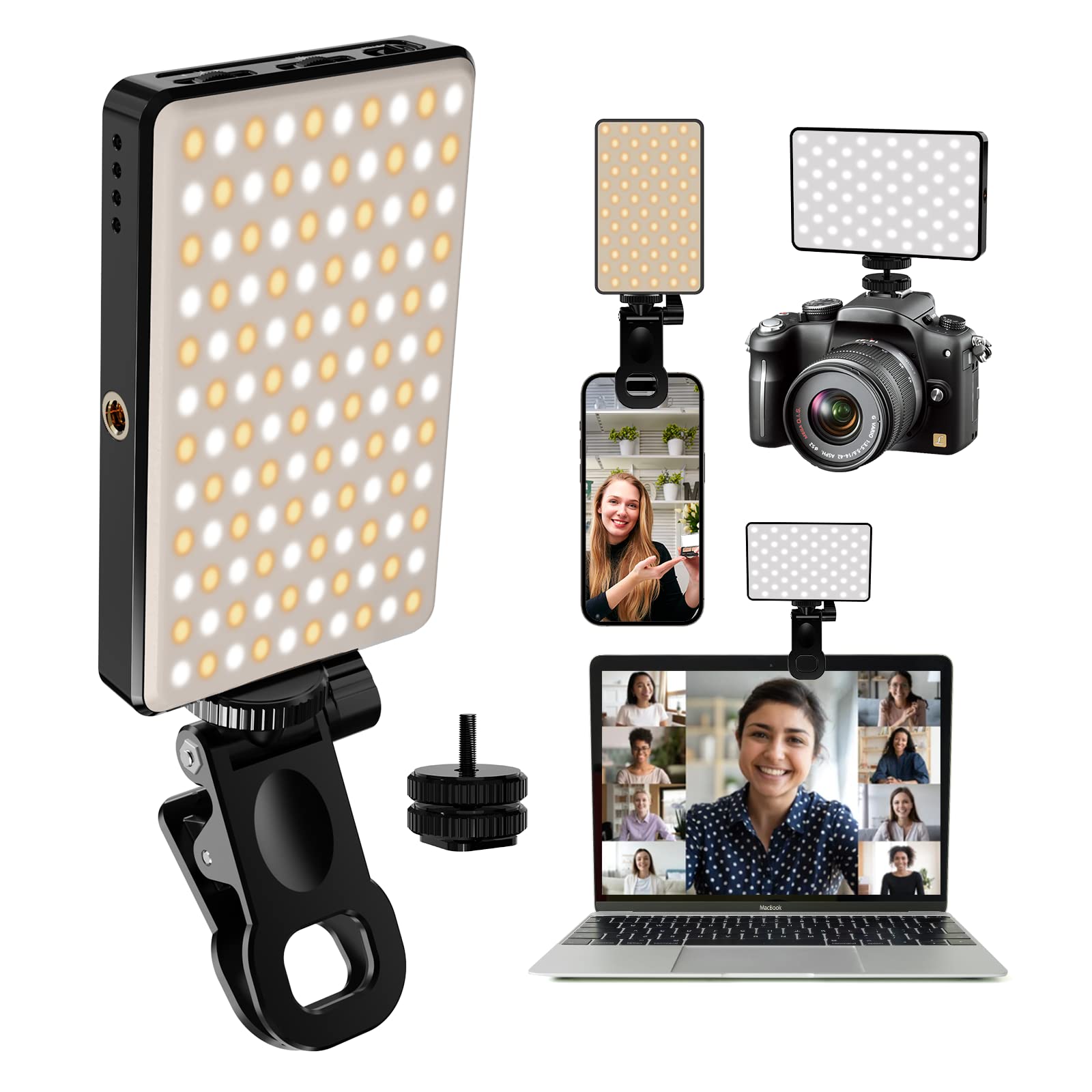 LED Selfie ライト 3000Mah 120 LED - Photography Lighting Circle のレビューと価格