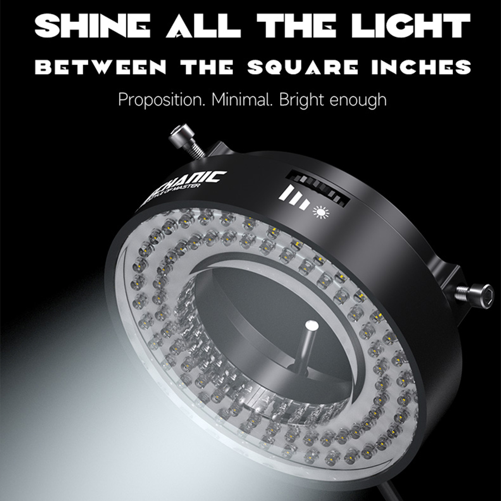 メカニック L144 LS6 顕微鏡 LED リングライト照 - Photography Lighting Circle のレビューと価格