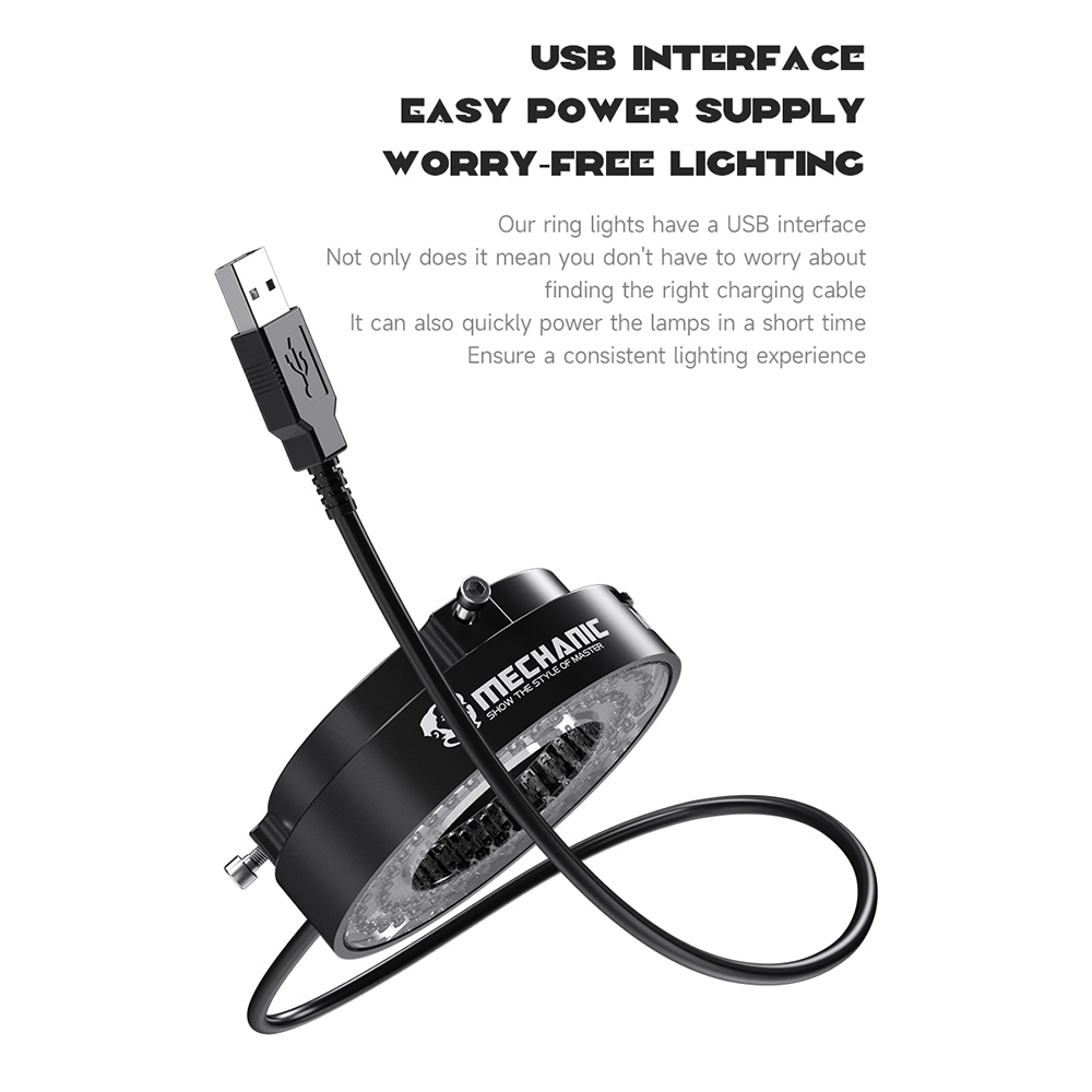メカニック L144 LS6 顕微鏡 LED リングライト照 - Photography Lighting Circle のレビューと価格