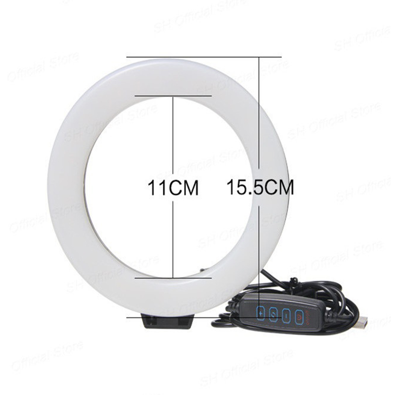 6 インチリングライト三脚付き Led 高輝度リングランプラ - Photography Lighting Circle のレビューと価格