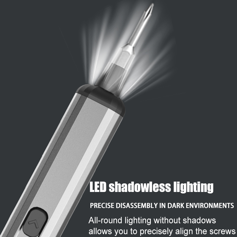 電動ドライバーセット精密電動工具キット充電式LEDライト付き - Photography Lighting Kit Portable のレビューと価格