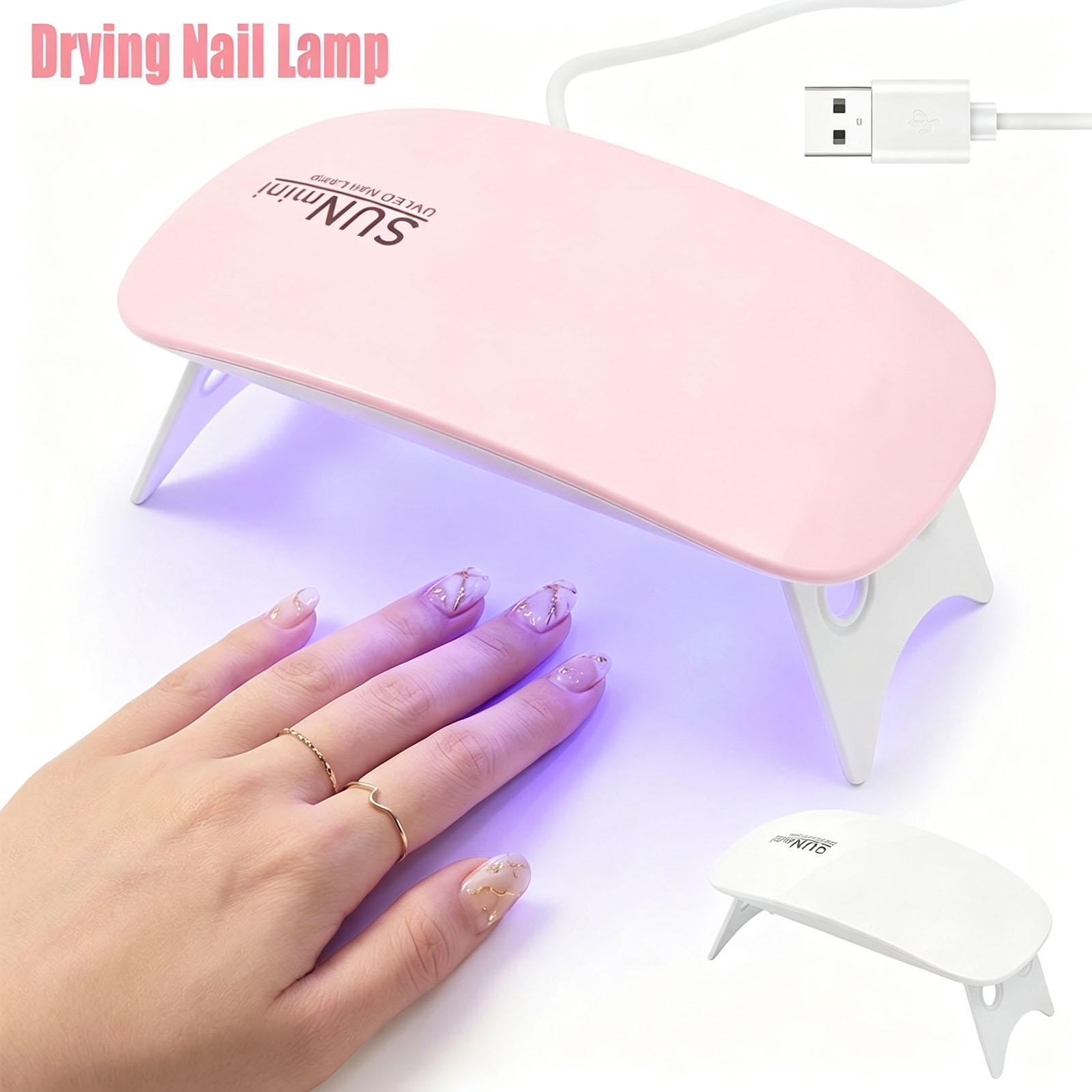 UVネイルポリッシュランプ ネイルドライヤー デスク乾燥ネイ - Photography Lighting Gel のレビューと価格
