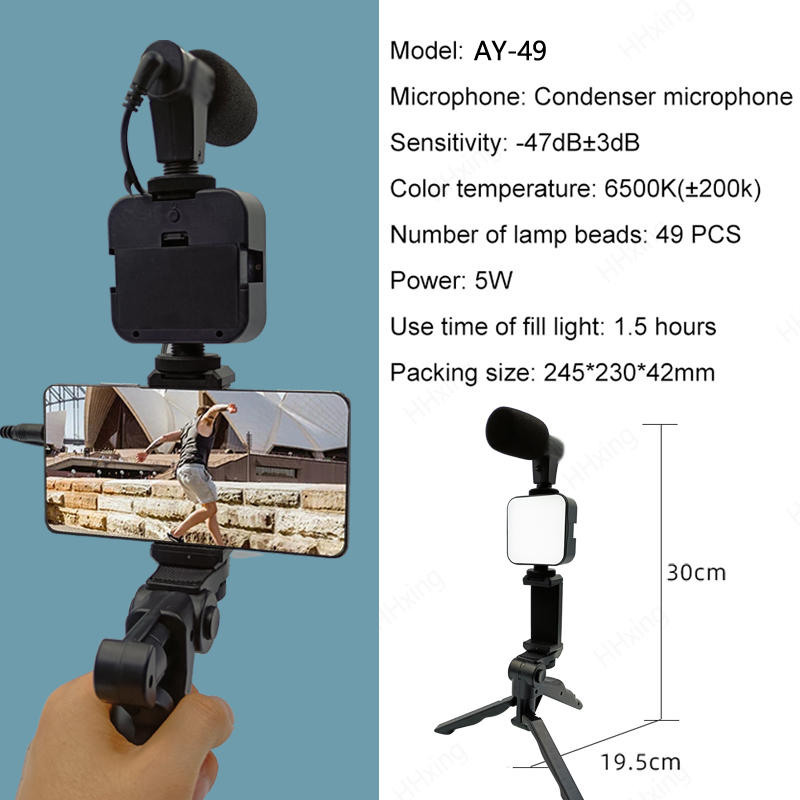 携帯電話ホルダー,写真照明,スマートフォン,ビデオキット,自 - Photography Lighting Kit Portable のレビューと価格