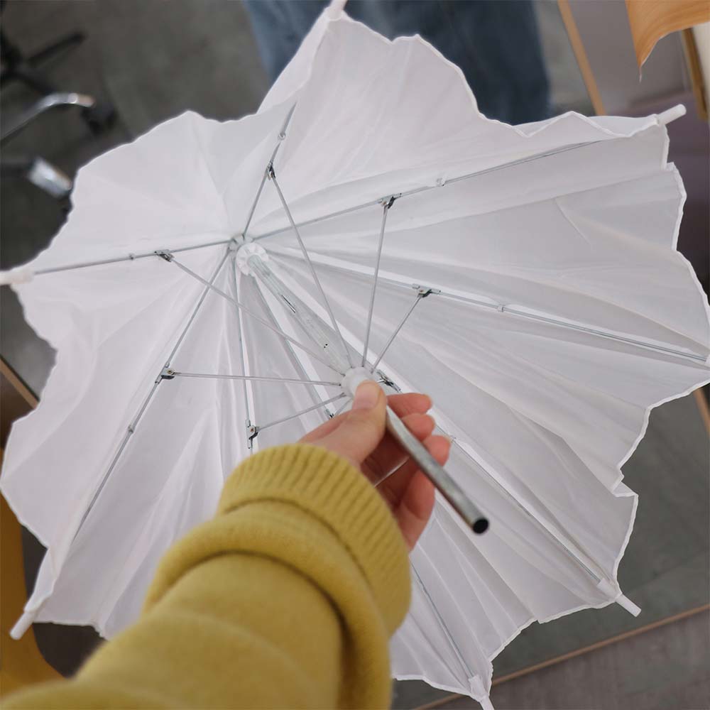 50cm/20インチ写真撮影用傘 金属製ハンドル 軽量布製照 - Photography Lighting Umbrella のレビューと価格