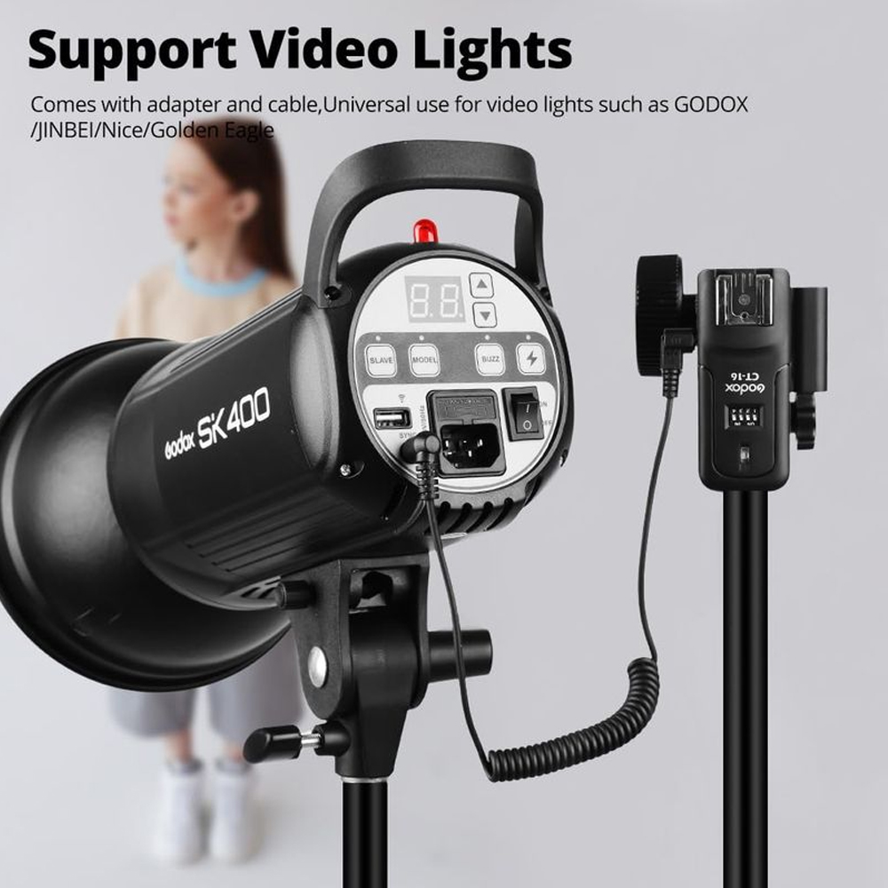 Godox CT-16 16チャンネルワイヤレスラジオフラッ - Godox Speedlite Flash のレビューと価格