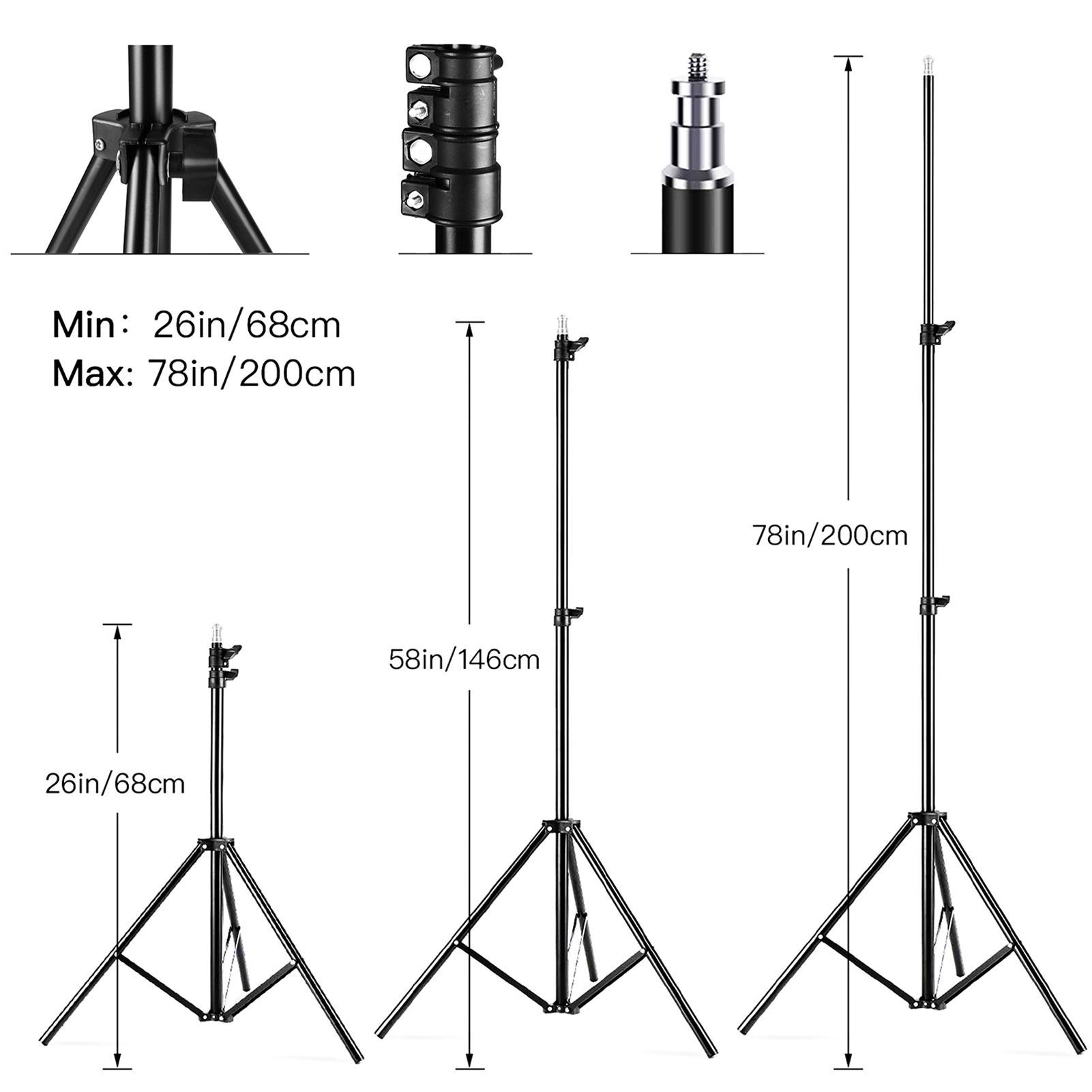 Camnoon Studio 写真撮影ライトキット ソフトボ - Photography Led Lighting Kit のレビューと価格