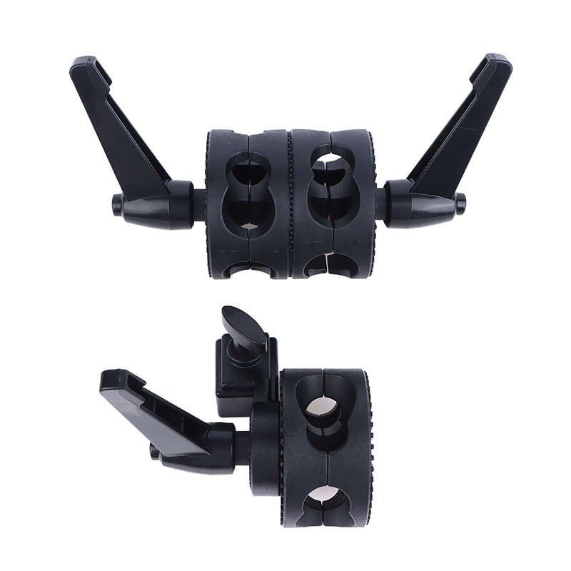 1個入り ABS製 スイベル式 シングル/ダブルヘッド グリ - Reflector Arm Clamp のレビューと価格