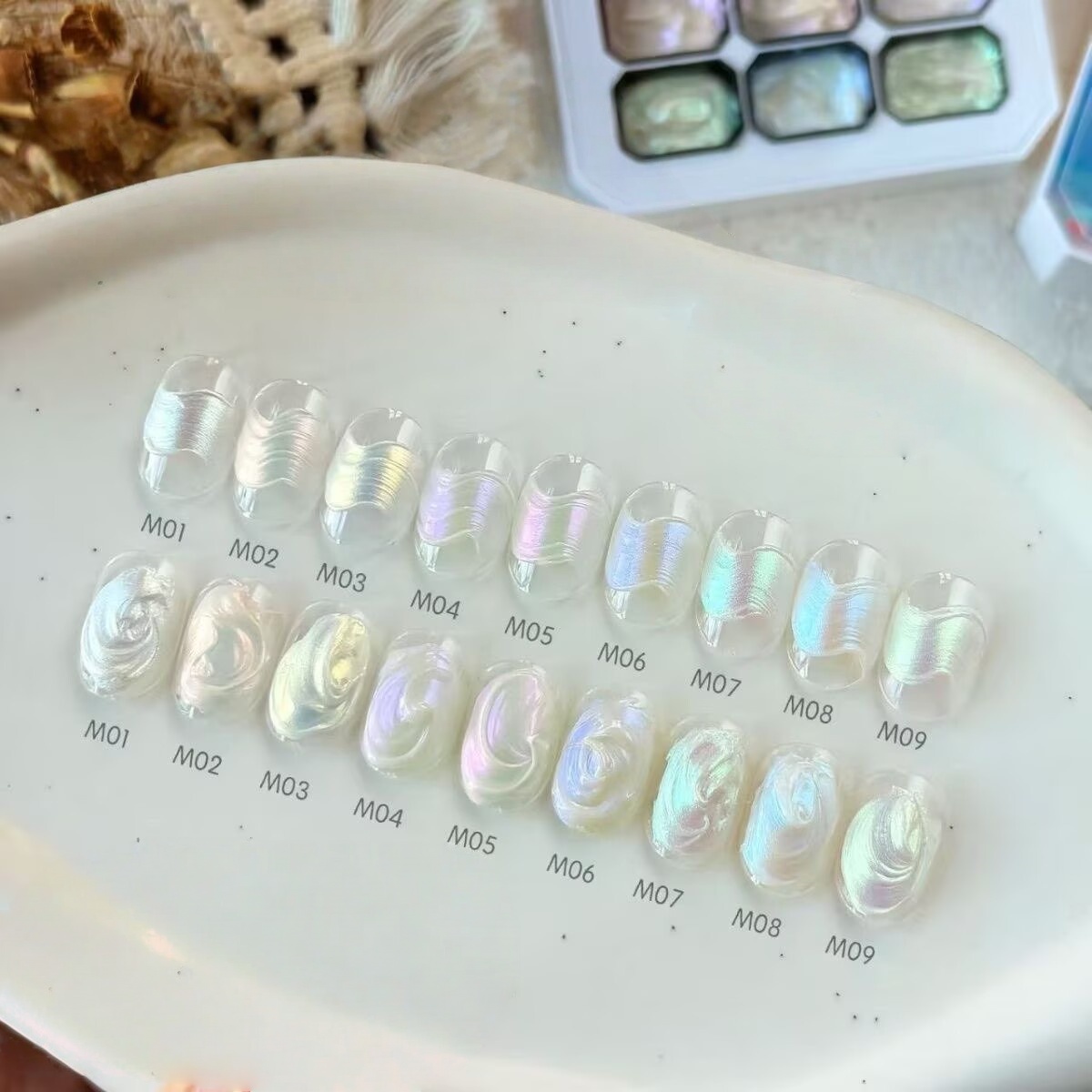1pc 9 色新人気パッティングジェルグラデーションドリーム - Photography Lighting Gel のレビューと価格