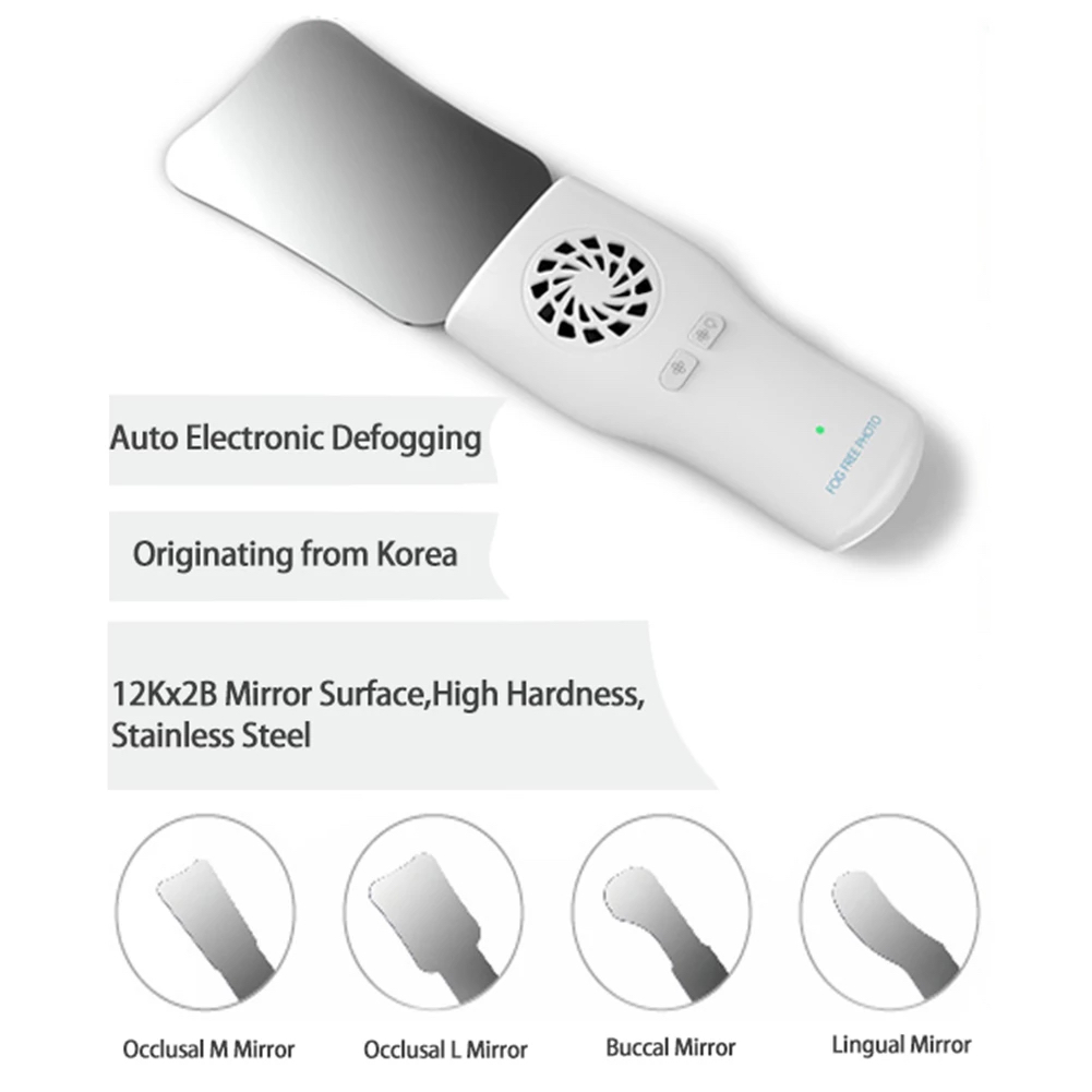 歯科防曇ミラーセット矯正リフレクター LED ライト付き曇り - Photography Led Lighting Kit のレビューと価格