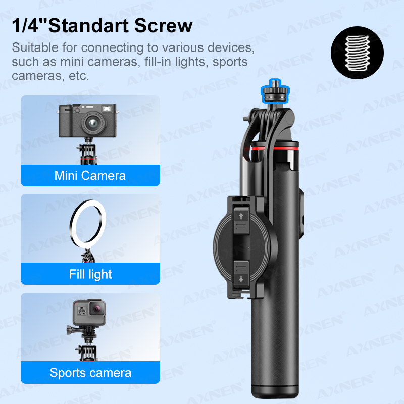 AXNEN C20 磁気自撮り棒三脚 拡張可能 携帯電話撮影 - Photography Lighting Circle のレビューと価格