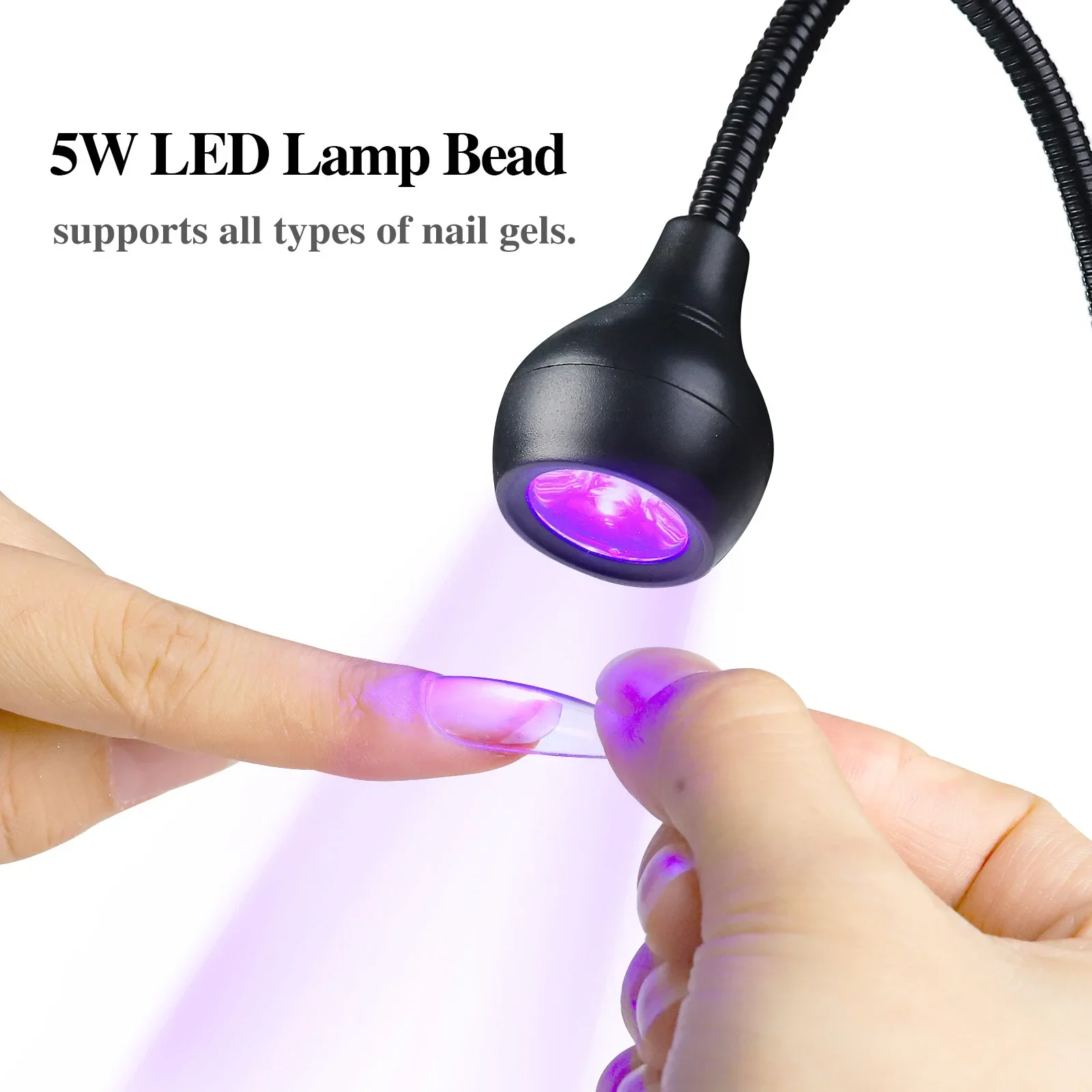 LED UV ライト乾燥マニキュアジェルクリップオンフレキシ - Photography Lighting Gel のレビューと価格