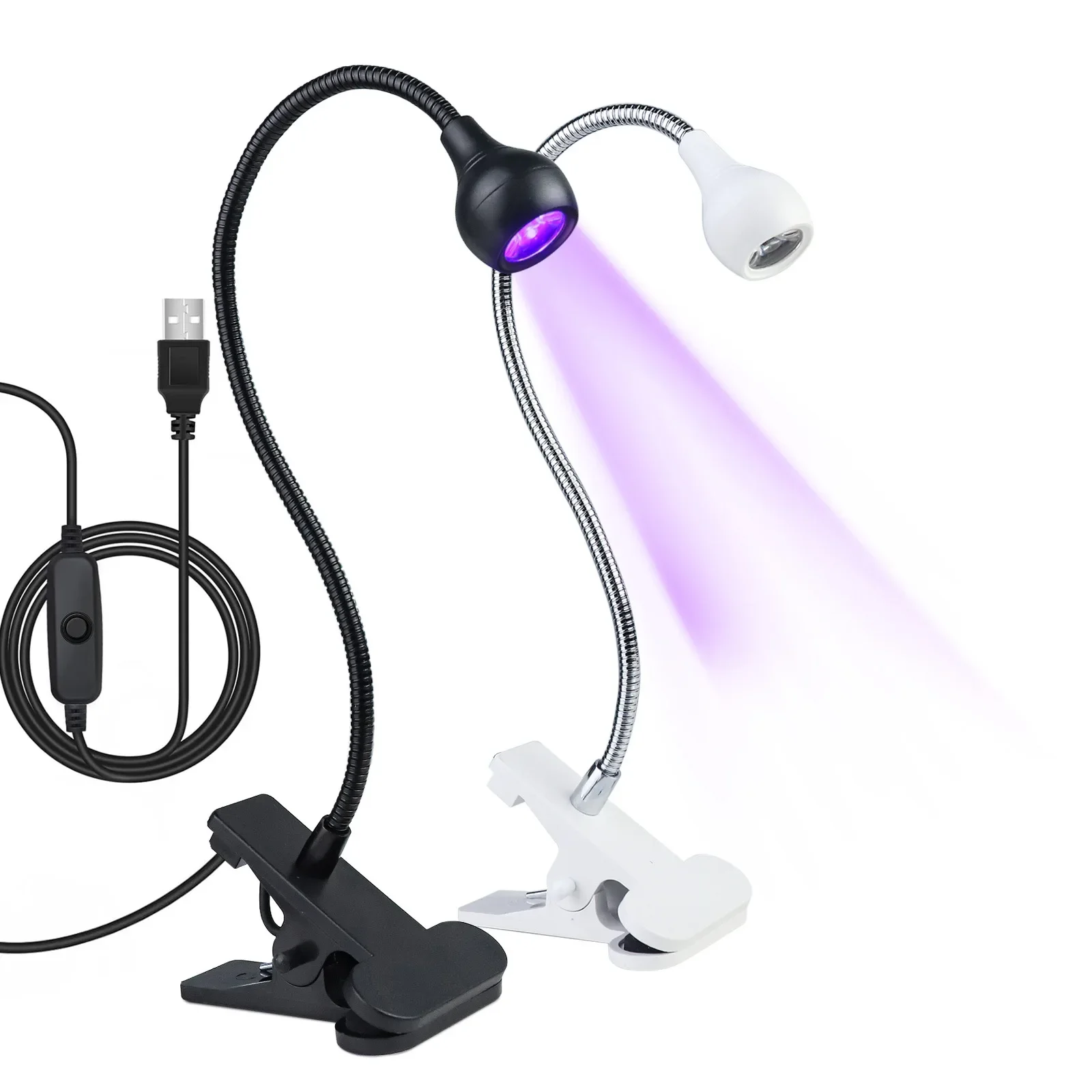 LED UV ライト乾燥マニキュアジェルクリップオンフレキシ - Photography Lighting Gel のレビューと価格