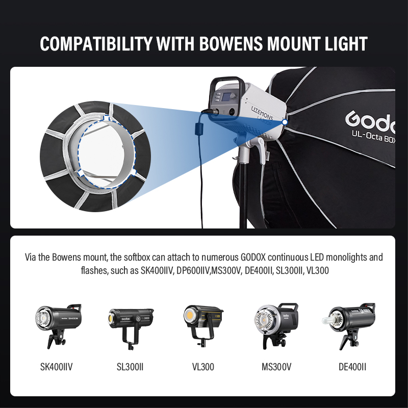 Godox UL-Octa BOX 60cm 90cm 12 - Photography Lighting Diffuser のレビューと価格