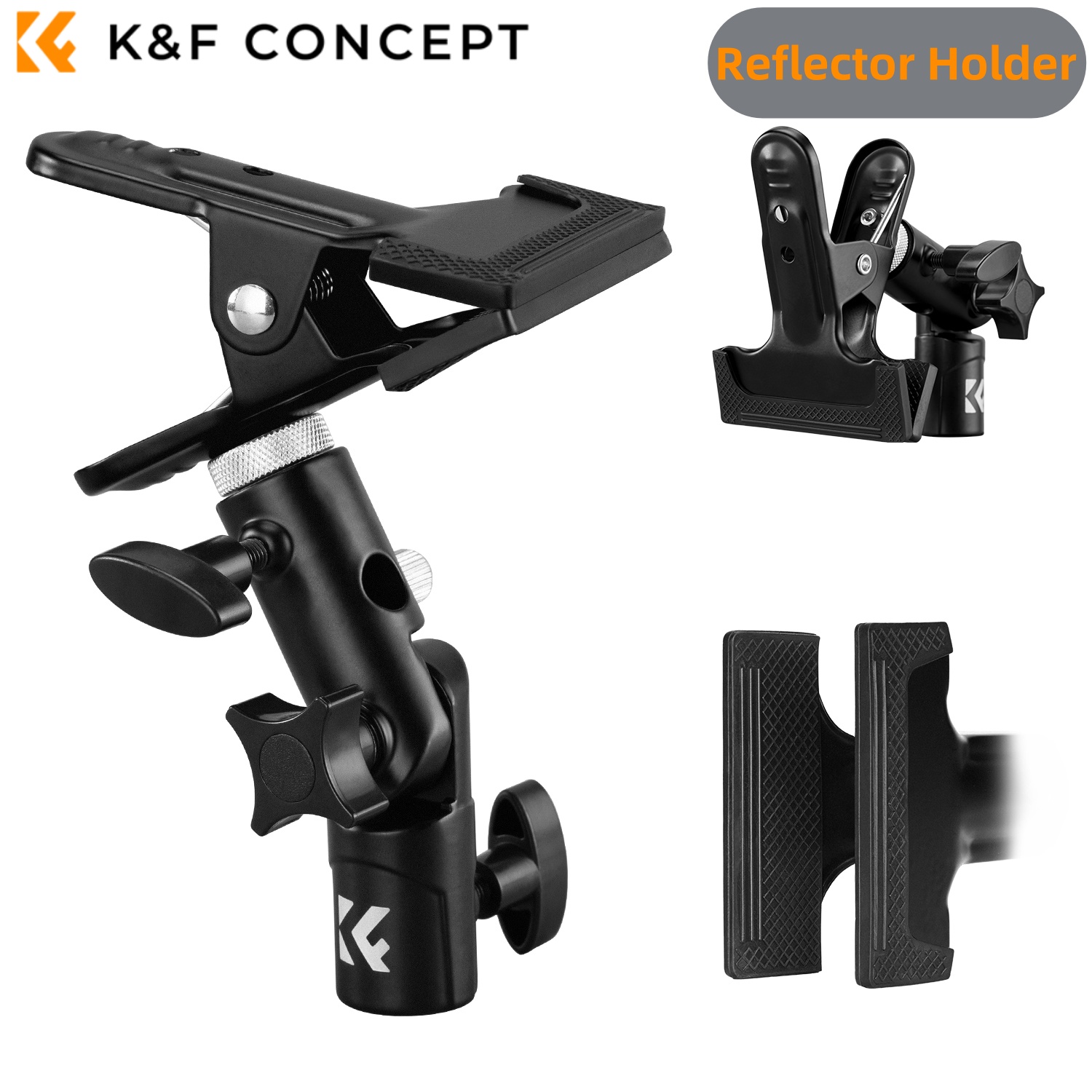 K&F CONCEPT リフレクタークリップホルダー ライト - Reflector Arm Clamp のレビューと価格