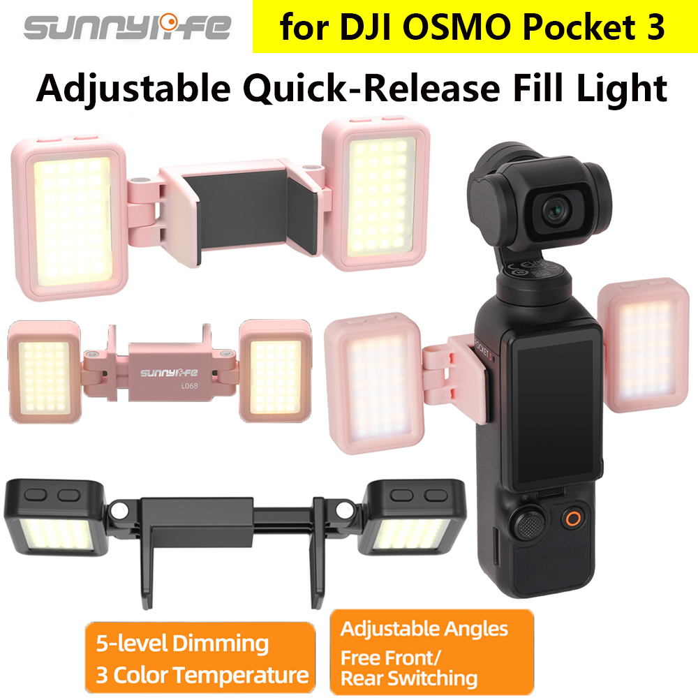 Sunnylife クイックリリースフィルライトビデオ写真撮 - Photography Led Lighting Kit のレビューと価格