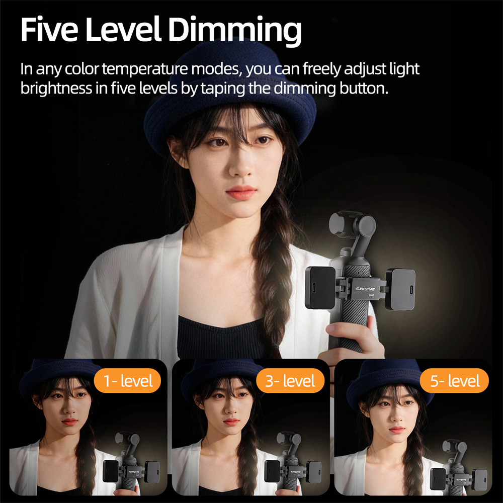 Sunnylife クイックリリースフィルライトビデオ写真撮 - Photography Led Lighting Kit のレビューと価格