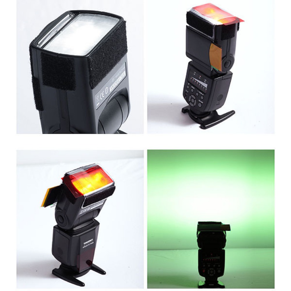 12色カメラフラッシュジェル照明フィルターキット、ユニバーサ - Photography Lighting Gel のレビューと価格