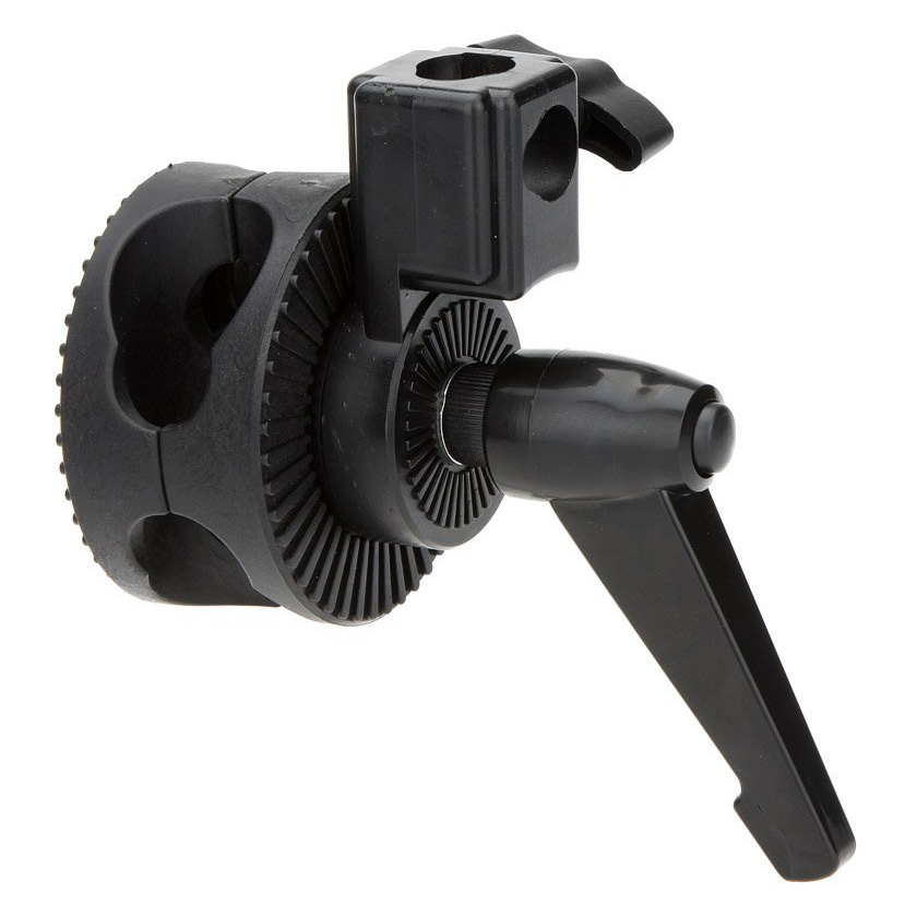 写真スタジオ用シングルグリップスイベルヘッドブラケットクラン - Reflector Arm Clamp のレビューと価格