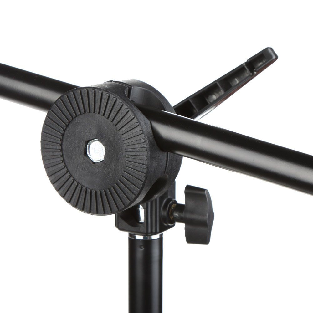 写真スタジオ用シングルグリップスイベルヘッドブラケットクラン - Reflector Arm Clamp のレビューと価格