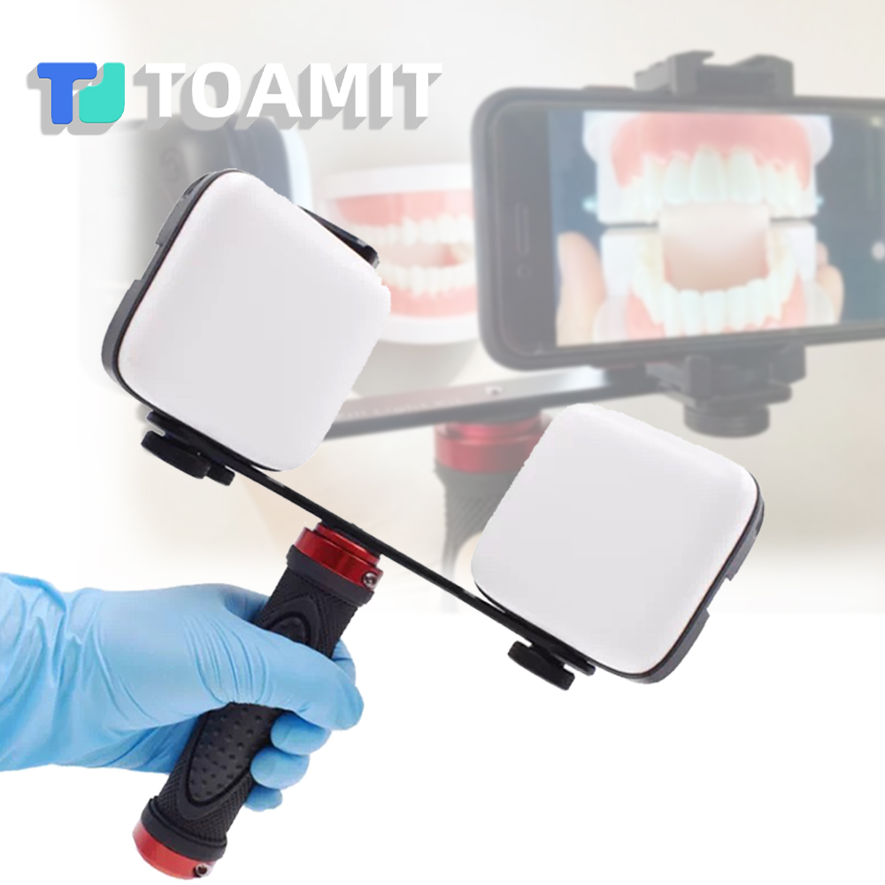 歯科用撮影ライト、スマートフォン用Bluetooth LED - Photography Lighting Kit Portable のレビューと価格