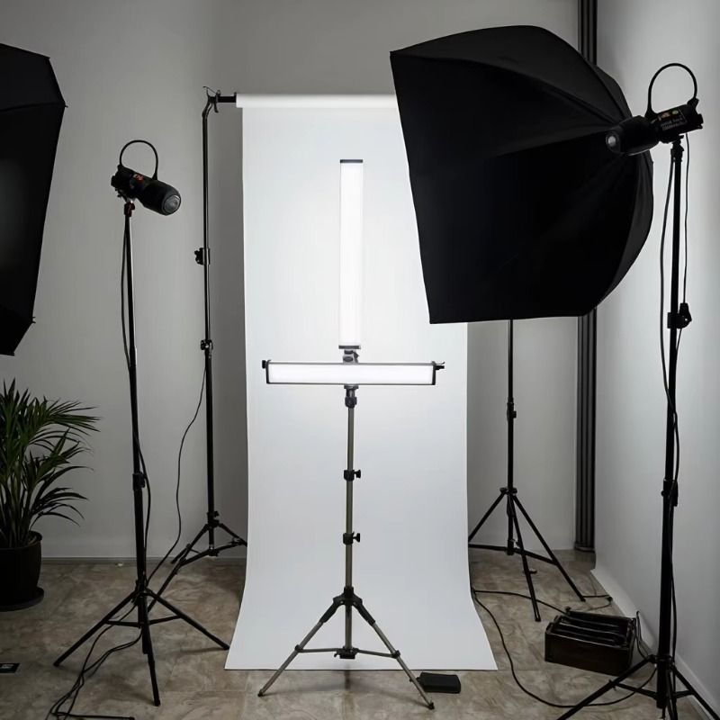 80W LEDポータブルハンドヘルドワンドNP-970リチウ - Photography Lighting Kit Portable のレビューと価格